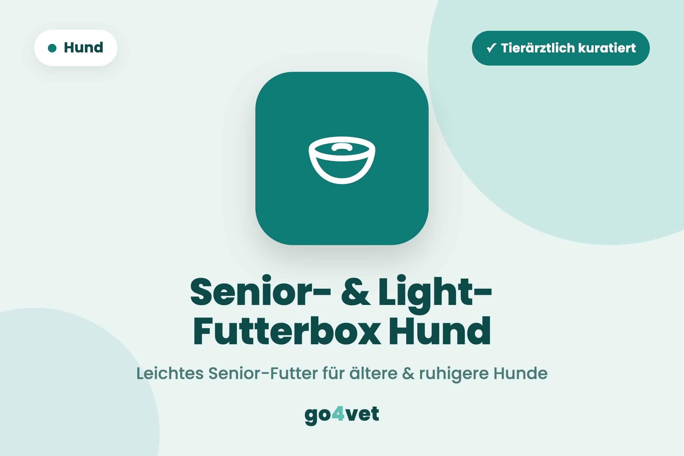 Senior- & Light-Futterbox Hund